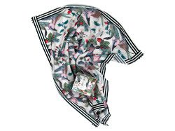 Халат вафельный женский Boho Kimono, зеленая мята — 8 марта с логотипом