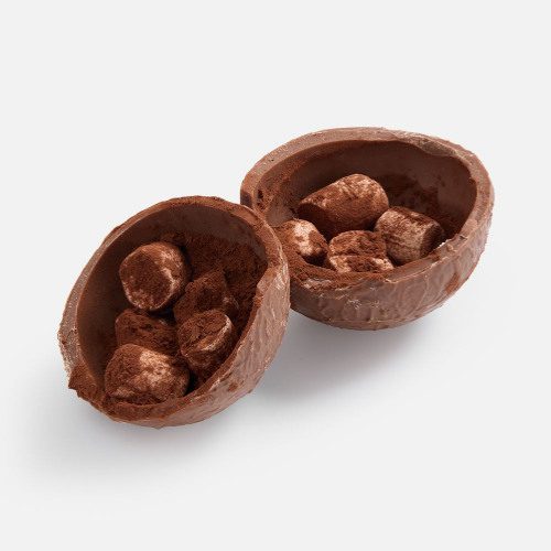 Бомбочка Choсo Boule, молочный шоколад — 8 марта с логотипом