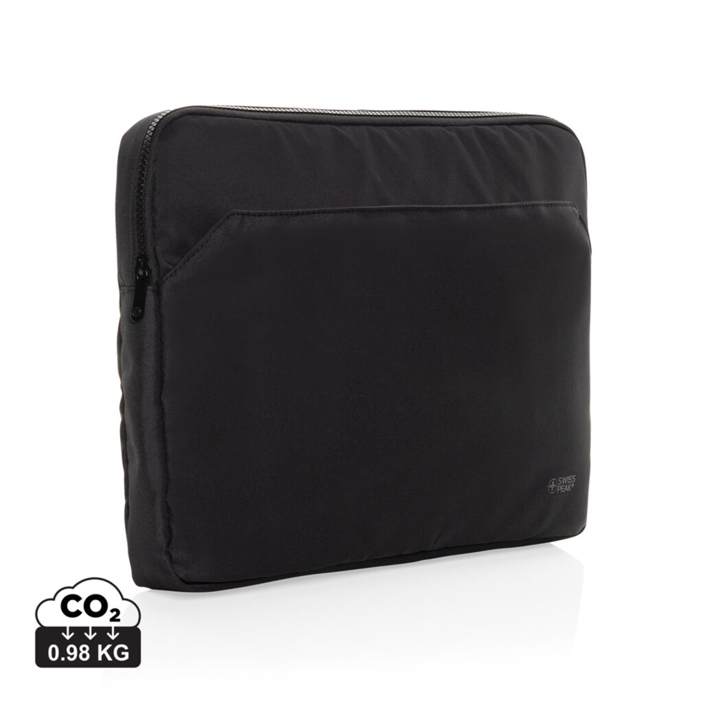 Чехол для ноутбука Swiss Peak Essential из rPET Aware™, 15.6″ — Сумки женские с логотипом