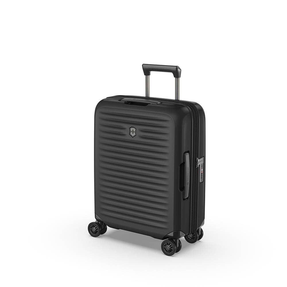 Чемодан VICTORINOX Airox Advanced, черный матовый, 100% поликарбонат Makrolon, 40x20x55 см, 33 л — Сумки женские с логотипом