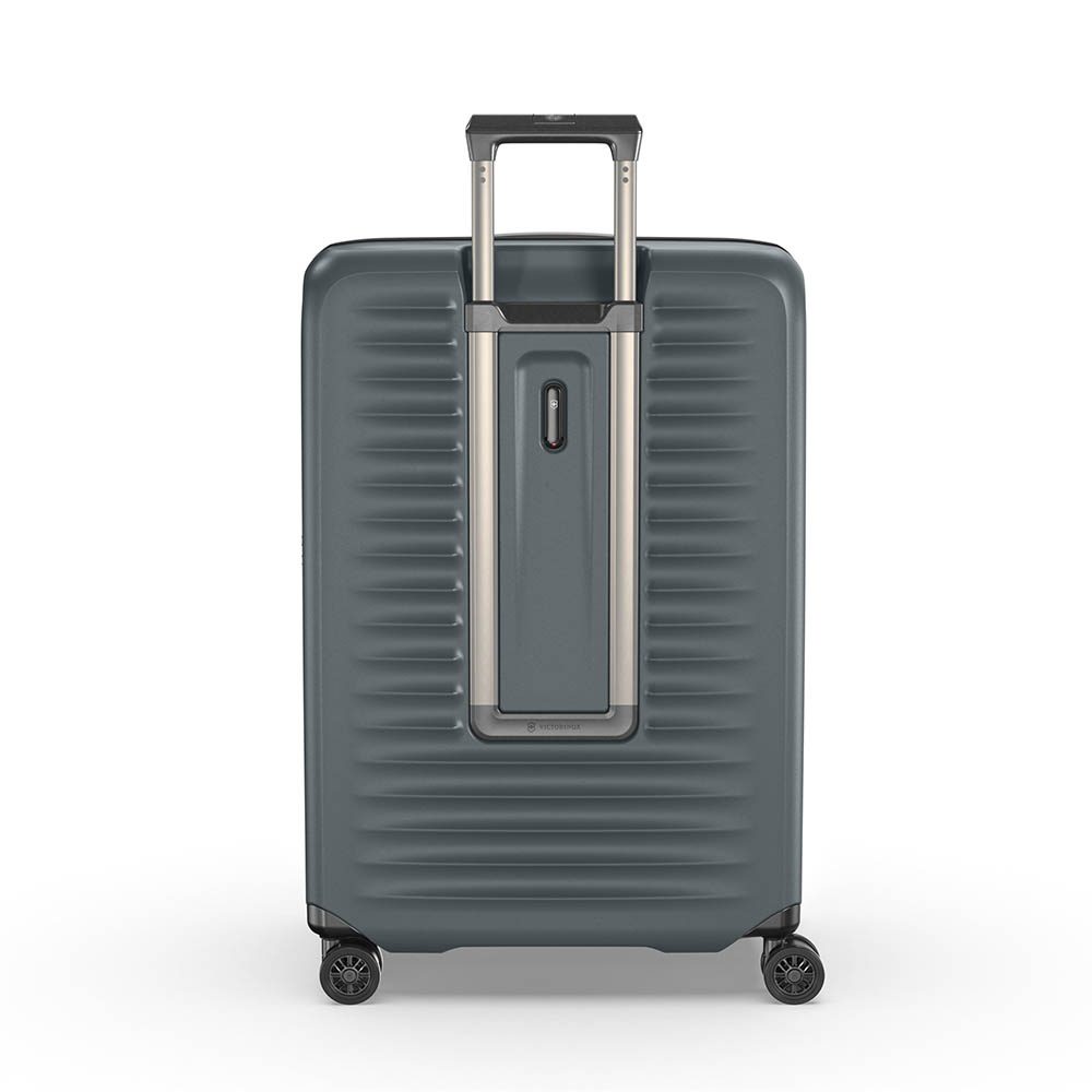 Чемодан VICTORINOX Airox Advanced, серо-синий матовый, 100% поликарбонат Makrolon, 50x32x75 см, 103 — Сумки женские с логотипом