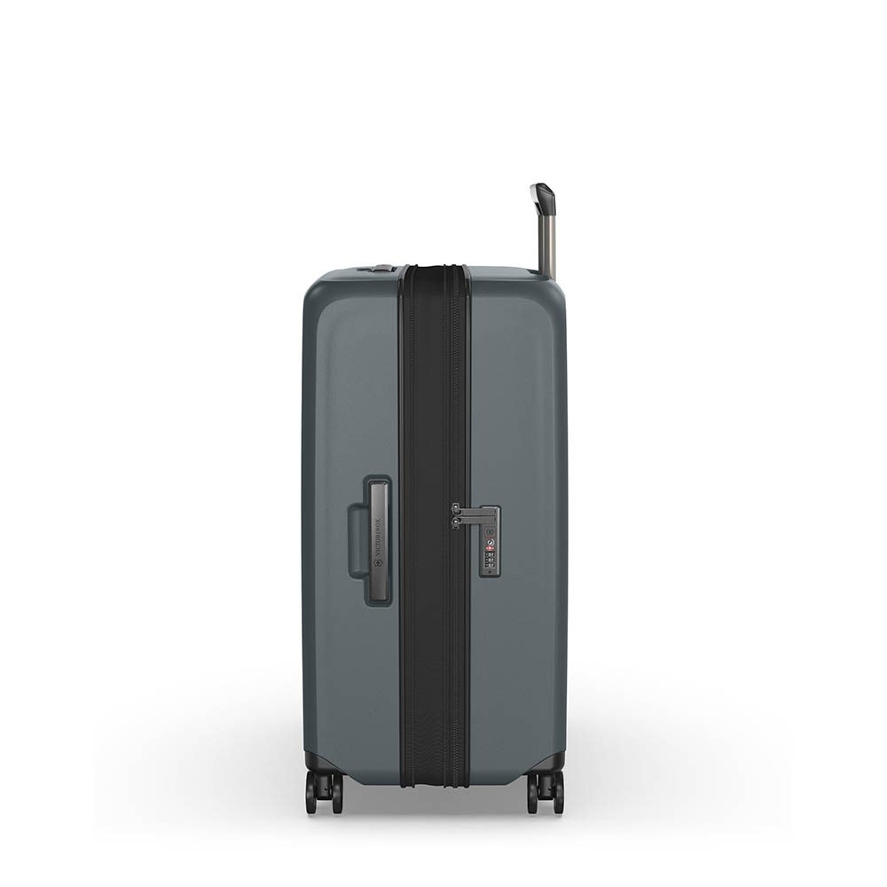 Чемодан VICTORINOX Airox Advanced, серо-синий матовый, 100% поликарбонат Makrolon, 50x32x75 см, 103 — Сумки женские с логотипом