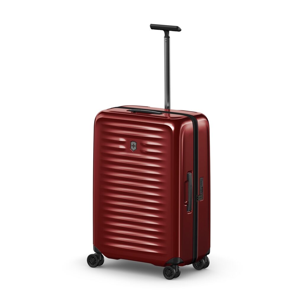 Чемодан VICTORINOX Airox, красный, 100% поликарбонат Makrolon, 46x29x69 см, 74 л — Сумки женские с логотипом