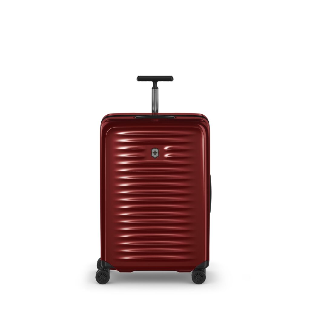 Чемодан VICTORINOX Airox, красный, 100% поликарбонат Makrolon, 46x29x69 см, 74 л — Сумки женские с логотипом