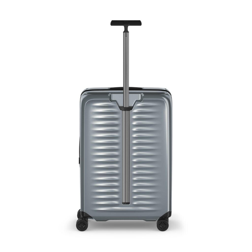 Чемодан VICTORINOX Airox, серебристый, 100% поликарбонат Makrolon, 46x29x69 см, 74 л — Сумки женские с логотипом