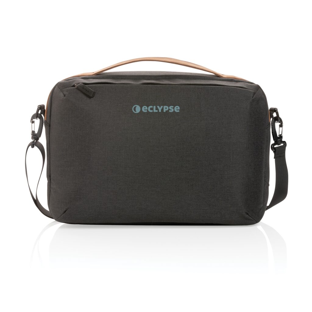 Двухцветная сумка Impact из RPET AWARE™ для ноутбука 15.6″ — Сумки женские с логотипом
