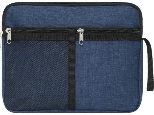 Косметичка- несессер для туалетных принадлежностей Hoss, heather navy — 8 марта с логотипом