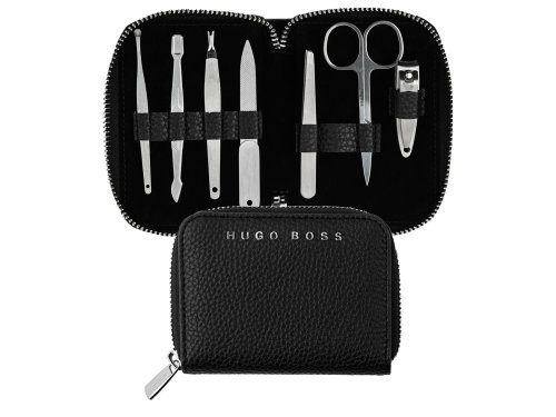 Маникюрный набор Storyline Black. Hugo Boss — 8 марта с логотипом