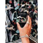 Платок Зайцы. Varvara — 8 марта с логотипом