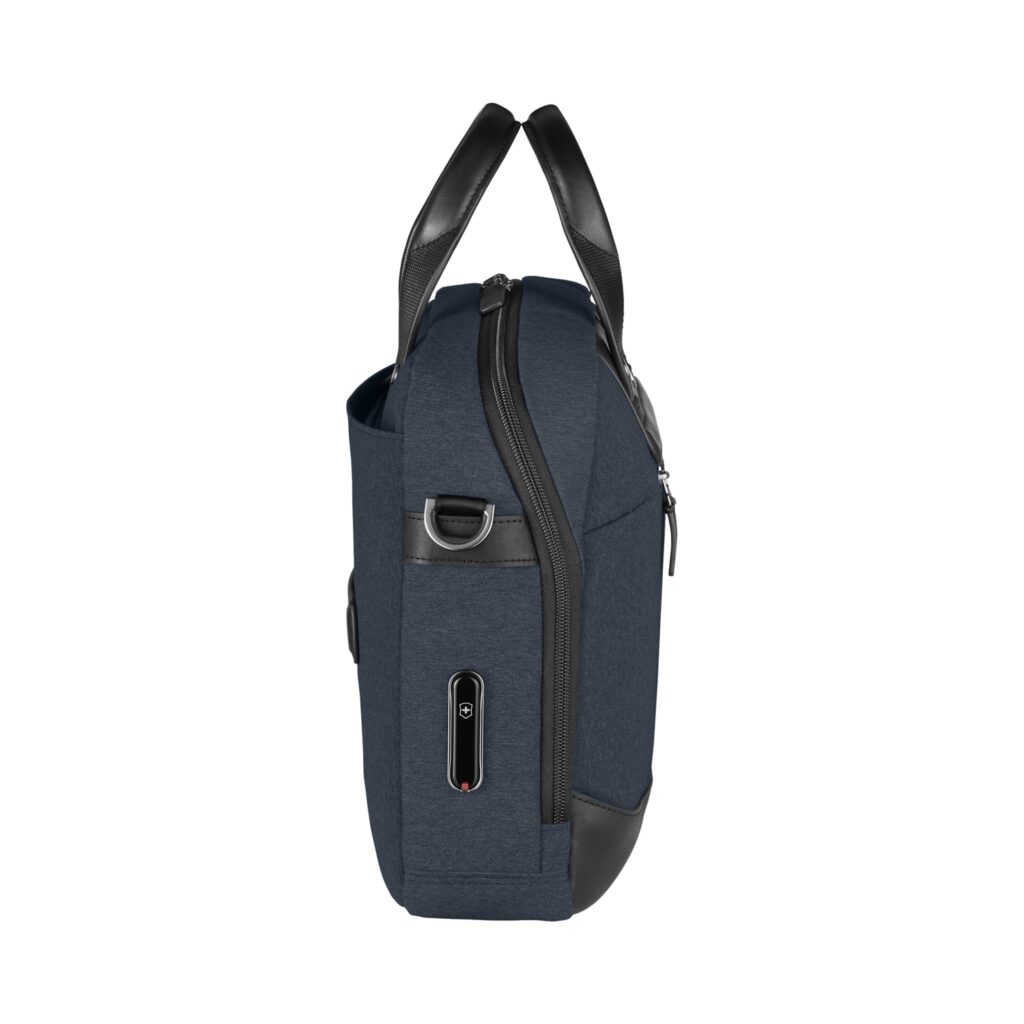 Портфель VICTORINOX Architecture Urban2 Briefcase 15», синий, полиэстер/кожа, 42x13x31 см, 16 л — Сумки женские с логотипом
