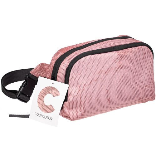 Поясная сумка Pink Marble — 8 марта с логотипом