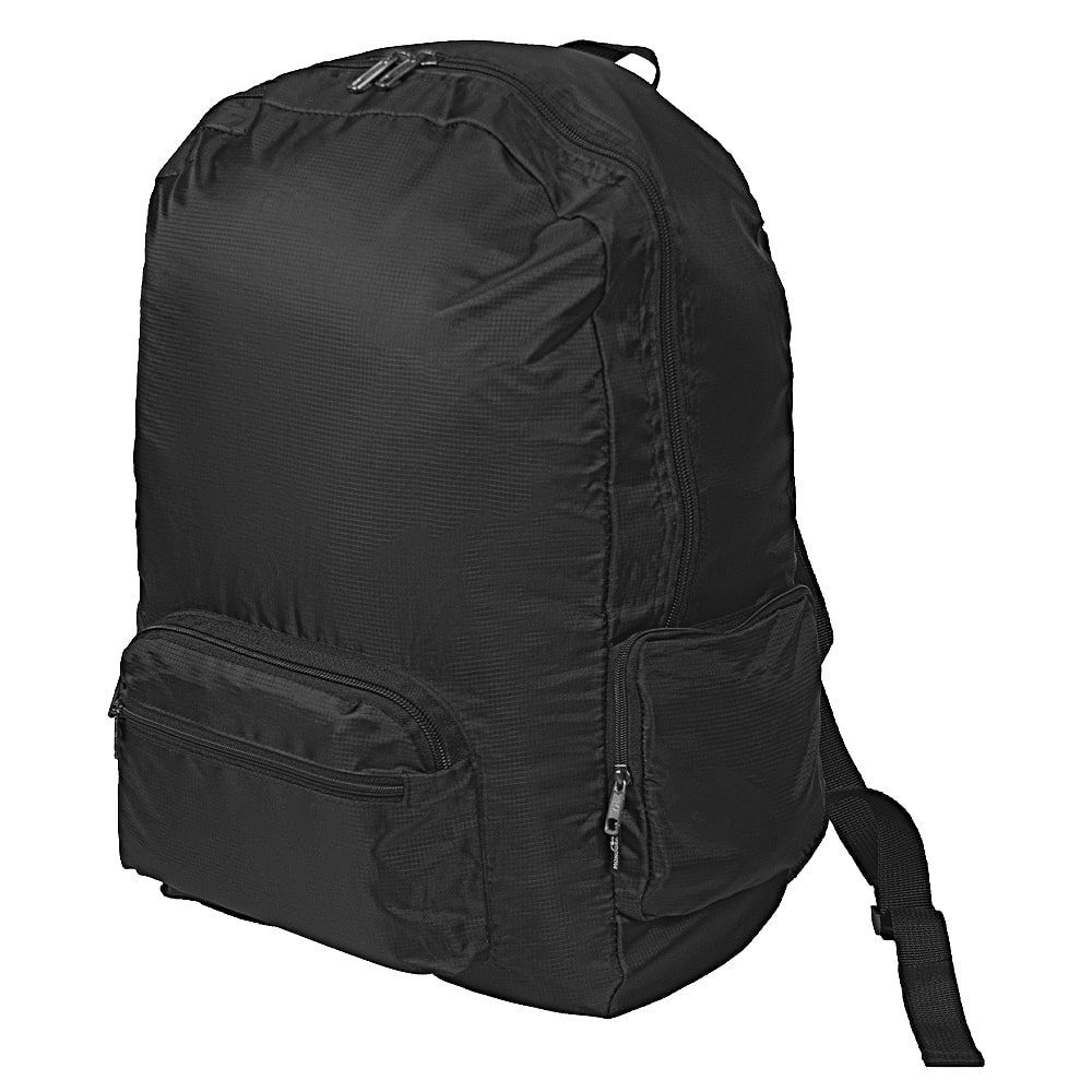 Рюкзак складной Comfort Travel Portable, чёрный — Сумки женские с логотипом