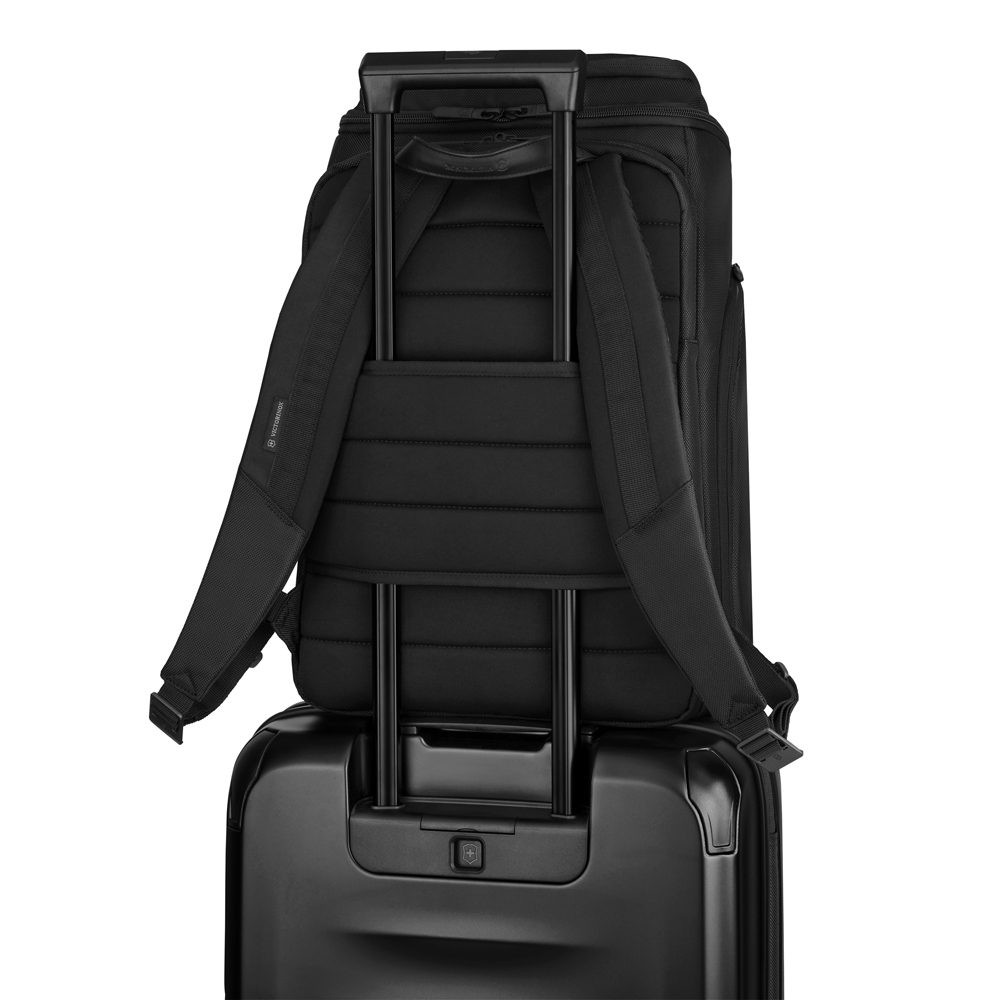 Рюкзак VICTORINOX Altmont Professional Fliptop Laptop Backpack 15», чёрный, полиэфирная ткань, 33x26x49 см, 26 л — Сумки женские с логотипом
