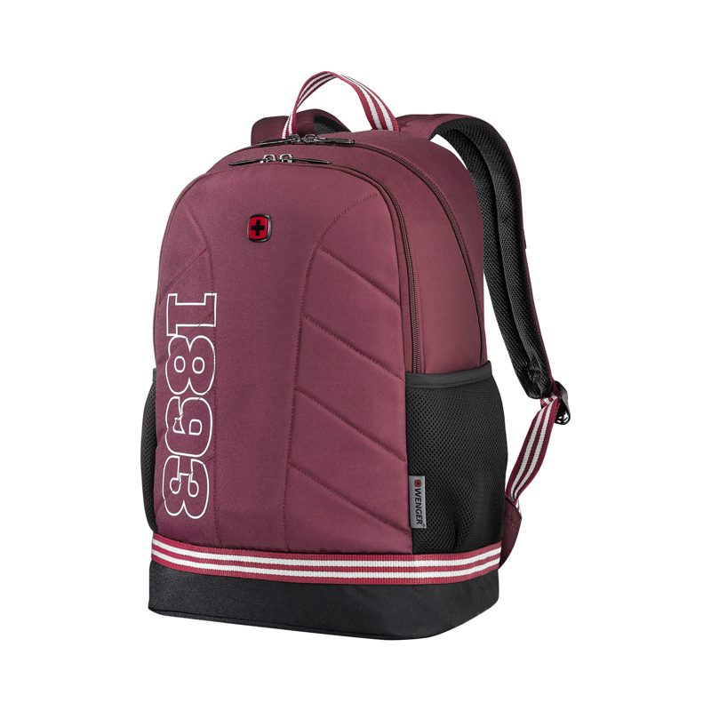Рюкзак WENGER Collegiate Quadma 16”, красный, 100% полиэстер, 33х17х43 см, 22 л — Сумки женские с логотипом