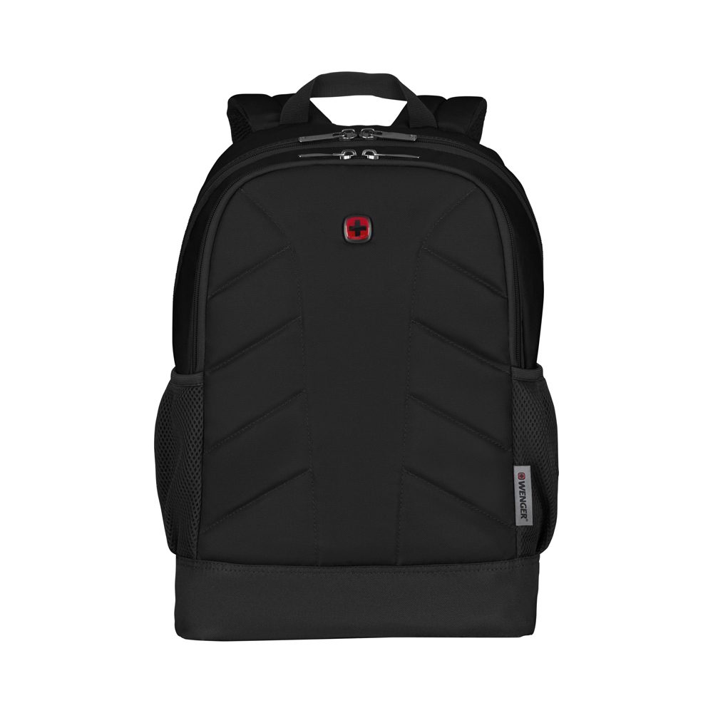 Рюкзак WENGER Quadma 16», черный, полиэстер, 33x17x43 см, 22 л — Сумки женские с логотипом
