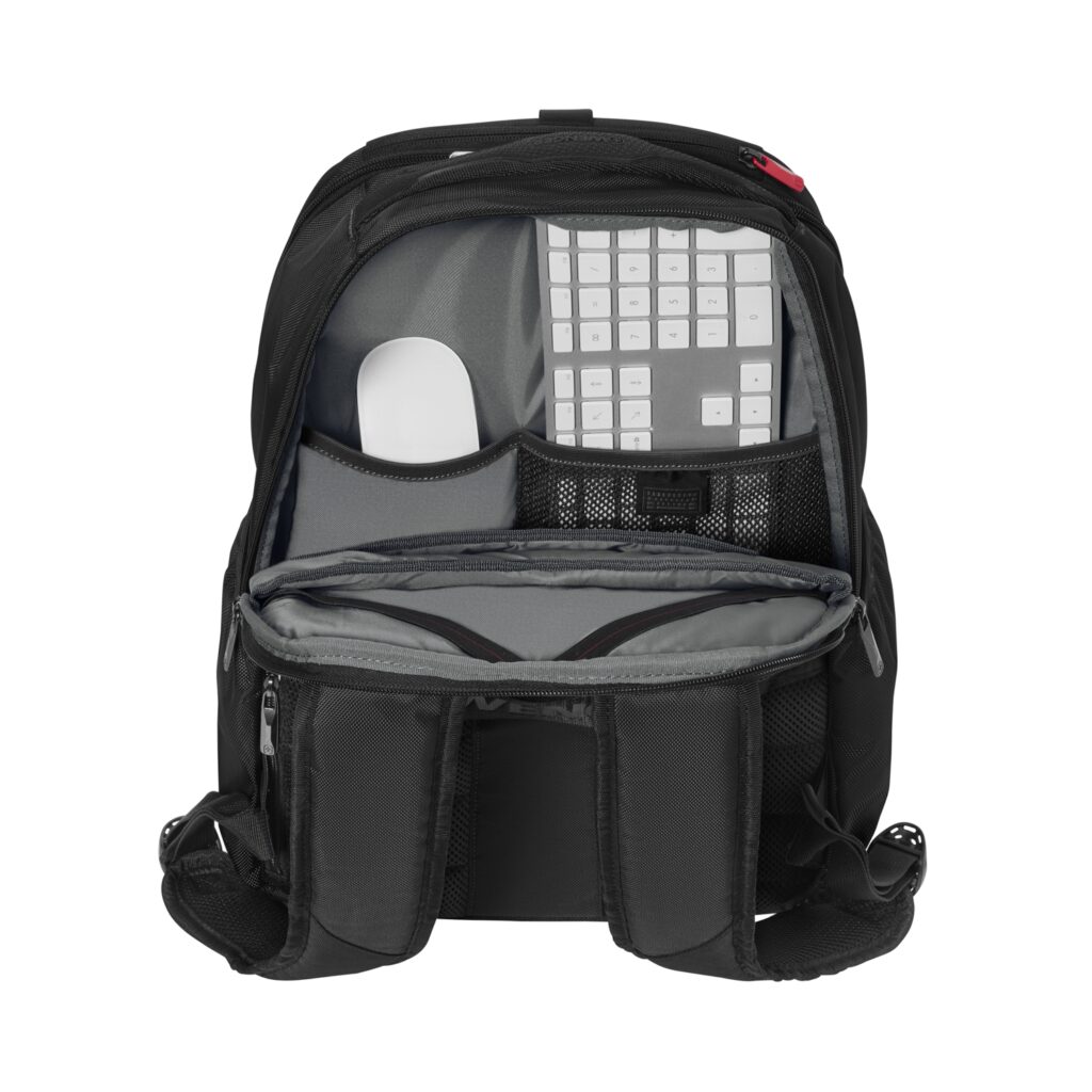 Рюкзак WENGER XE Professional 15.6″, черный, переработанный ПЭТ/Полиэстер, 32х22х44 см, 23 л. — Сумки женские с логотипом
