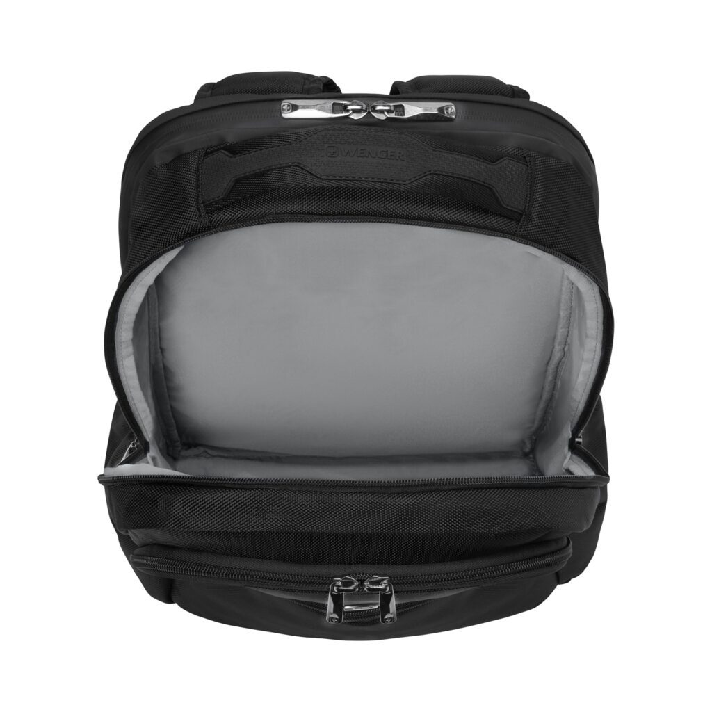 Рюкзак WENGER XE Resist 16″, черный, переработанный ПЭТ/Полиэстер, 30х20х44 см, 23 л. — Сумки женские с логотипом