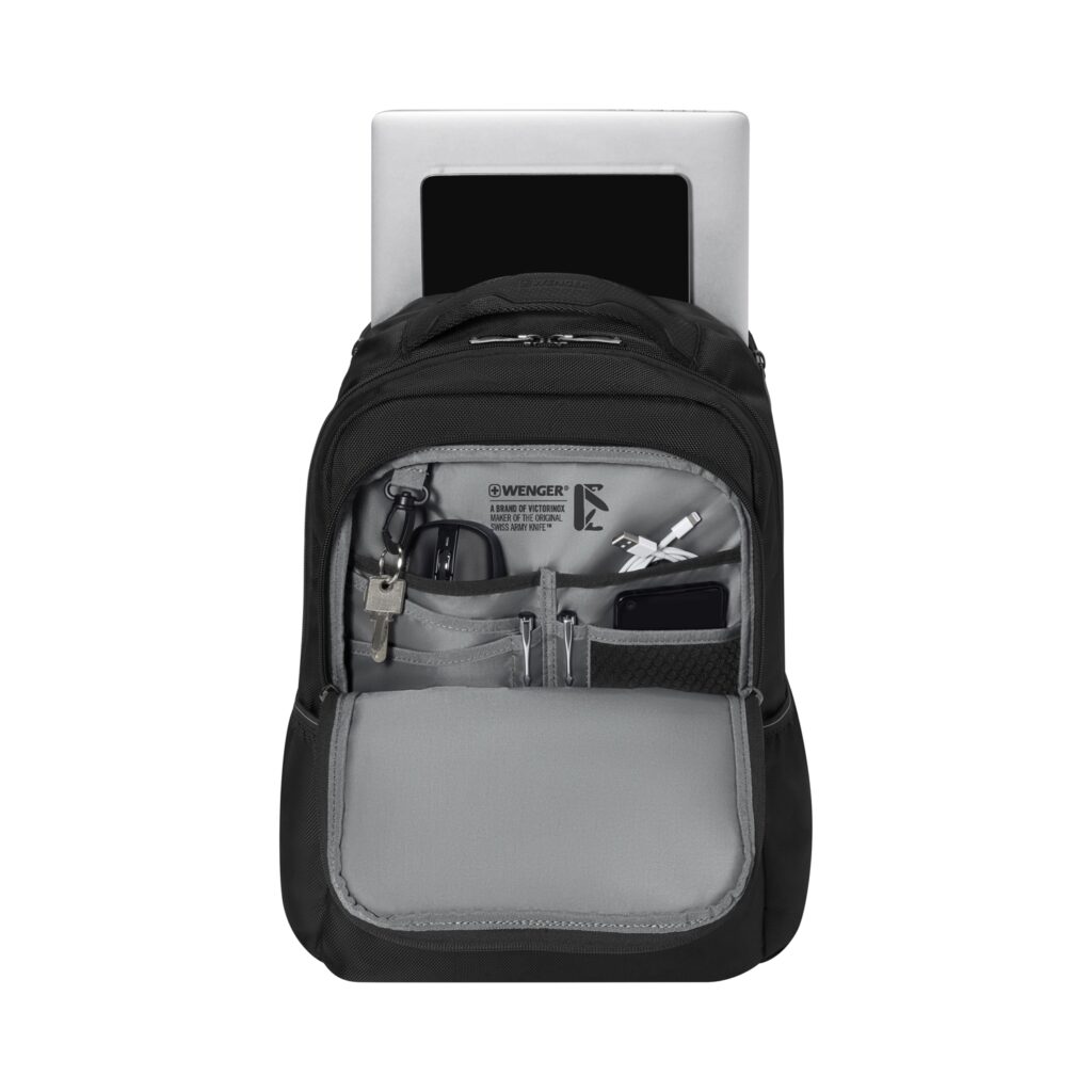 Рюкзак WENGER XE Resist 16″, черный, переработанный ПЭТ/Полиэстер, 30х20х44 см, 23 л. — Сумки женские с логотипом