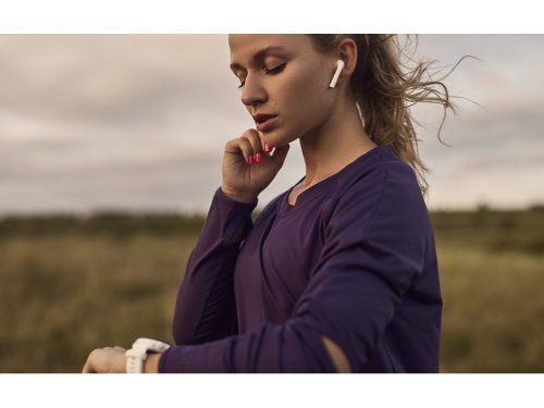 Смарт-часы Canyon SW-68 Badian, IP68, темно-красный (Р), уценённый товар — 8 марта с логотипом