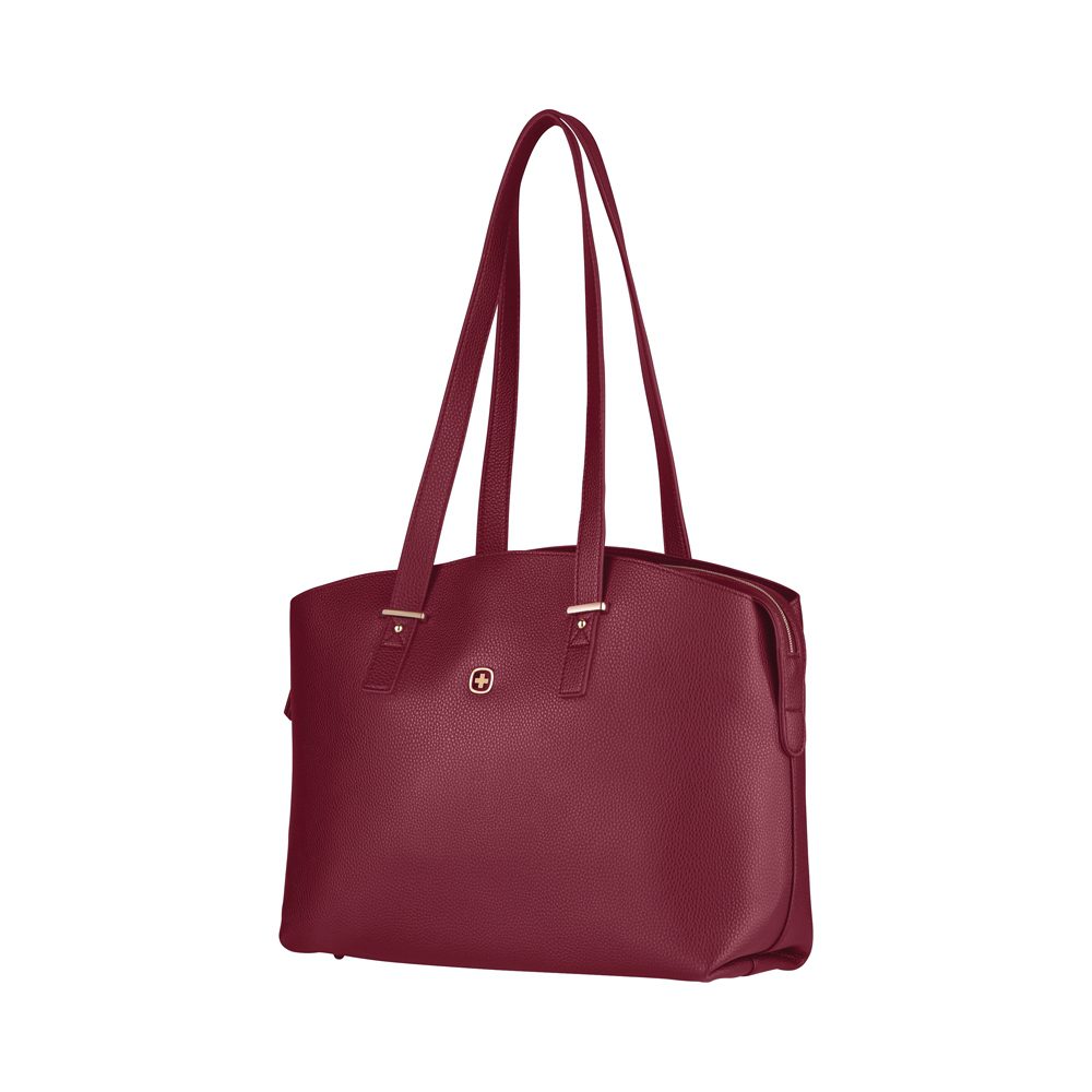 Сумка женская WENGER RosaElli с карманом для ноутбука 14″, красная, полиэстер, 37 x29x19 см — Сумки женские с логотипом