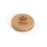 TILBURY. Двойное зеркало, натуральный — 8 марта с логотипом