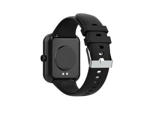 Умные часы HIPER IoT Watch QR, черный (Р), уценённый товар — 8 марта с логотипом