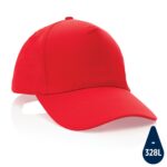 Бейсболка Impact из переработанного хлопка AWARE™, 5 клиньев, 190 г/м2 — Сумки женские с логотипом