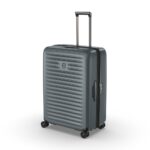 Чемодан VICTORINOX Airox Advanced, серо-синий матовый, 100% поликарбонат Makrolon, 50x32x75 см, 103 — Сумки женские с логотипом