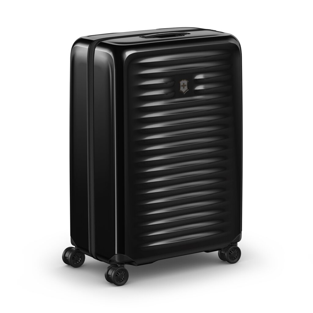 Чемодан VICTORINOX Airox, черный, 100% поликарбонат Makrolon, 50x32x75 см, 98 л — Сумки женские с логотипом