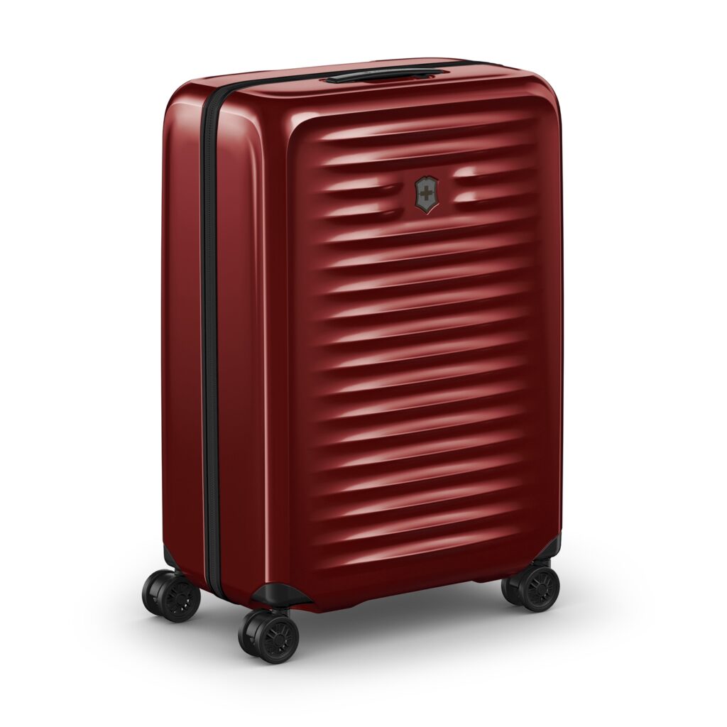 Чемодан VICTORINOX Airox, красный, 100% поликарбонат Makrolon, 46x29x69 см, 74 л — Сумки женские с логотипом