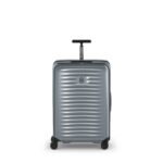 Чемодан VICTORINOX Airox, серебристый, 100% поликарбонат Makrolon, 46x29x69 см, 74 л — Сумки женские с логотипом