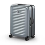 Чемодан VICTORINOX Airox, серебристый, 100% поликарбонат Makrolon, 46x29x69 см, 74 л — Сумки женские с логотипом