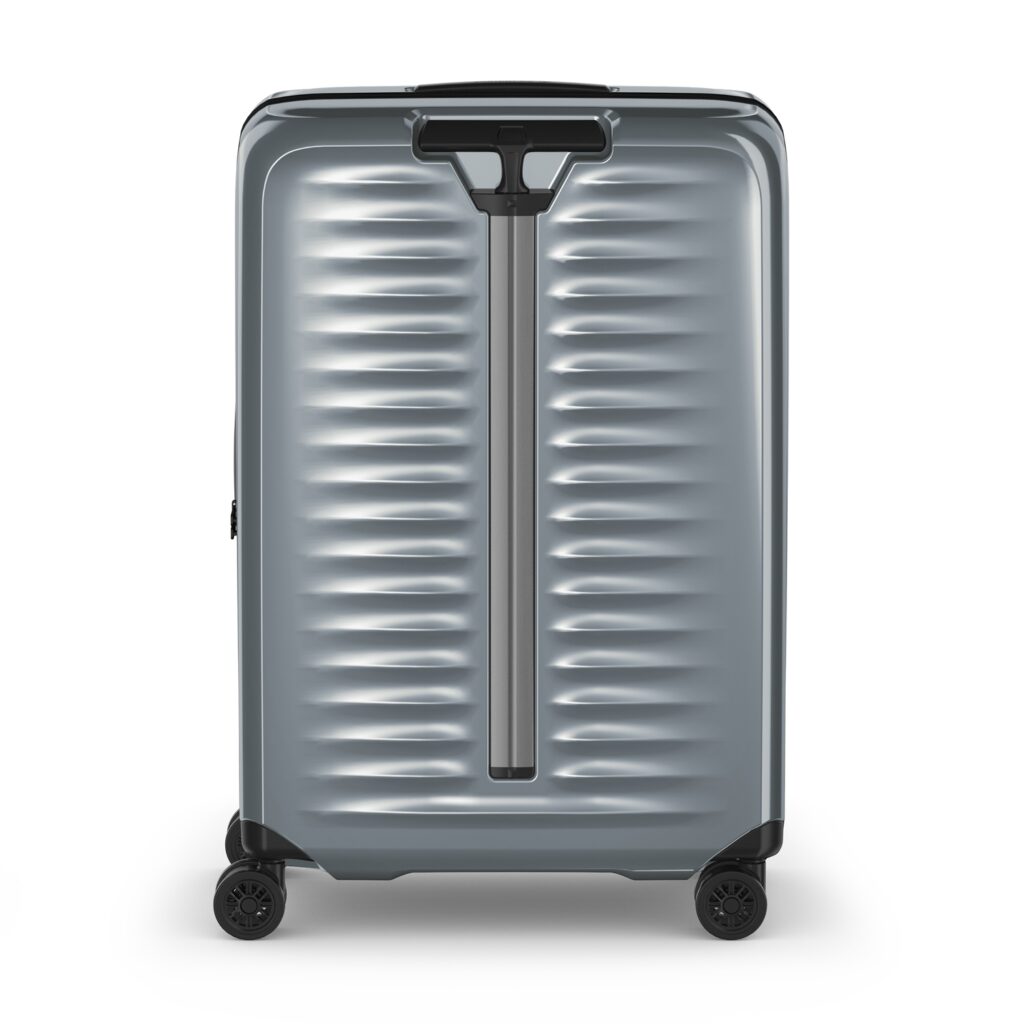 Чемодан VICTORINOX Airox, серебристый, 100% поликарбонат Makrolon, 46x29x69 см, 74 л — Сумки женские с логотипом