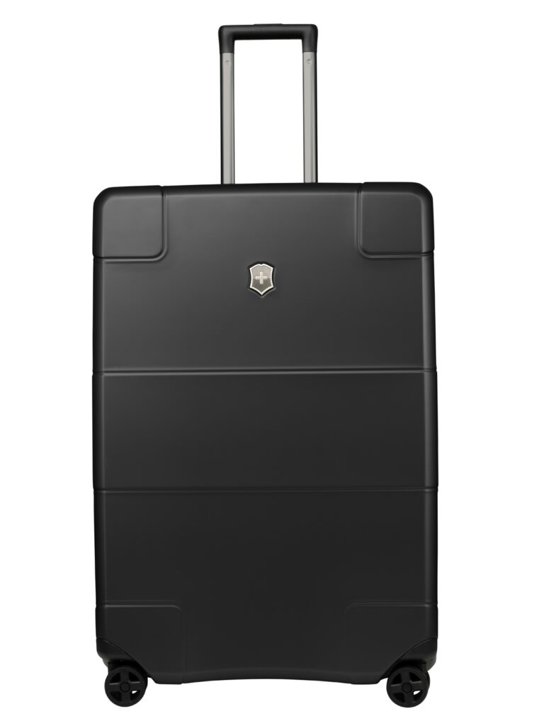 Чемодан VICTORINOX Lexicon, чёрный, 100% поликарбонат, 50x32x75 см, 105 л — Сумки женские с логотипом