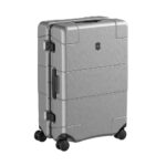 Чемодан VICTORINOX Lexicon Framed, серебристый, 100% поликарбонат Makrolon, 46x28x68 см, 72 л — Сумки женские с логотипом