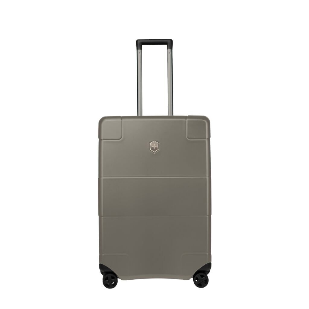 Чемодан VICTORINOX Lexicon, серый, 100% поликарбонат, 45x28x68 см, 73 л — Сумки женские с логотипом