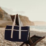 Пляжная сумка VINGA Volonne из переработанного канваса и rPET AWARE™ — Сумки женские с логотипом