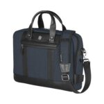 Портфель VICTORINOX Architecture Urban2 Briefcase 15», синий, полиэстер/кожа, 42x13x31 см, 16 л — Сумки женские с логотипом