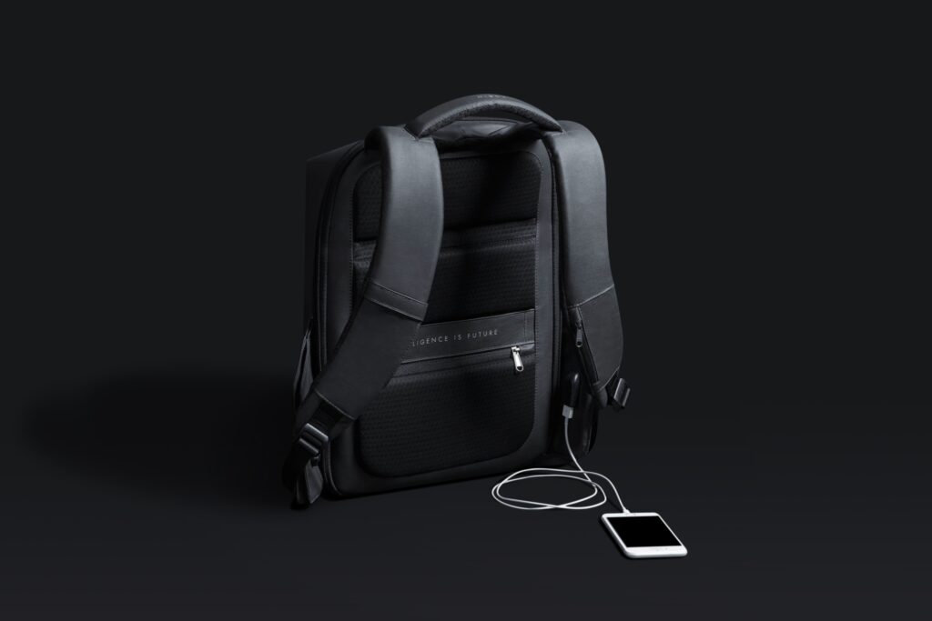 Рюкзак HiPack 43х33х16 см, черный — Сумки женские с логотипом