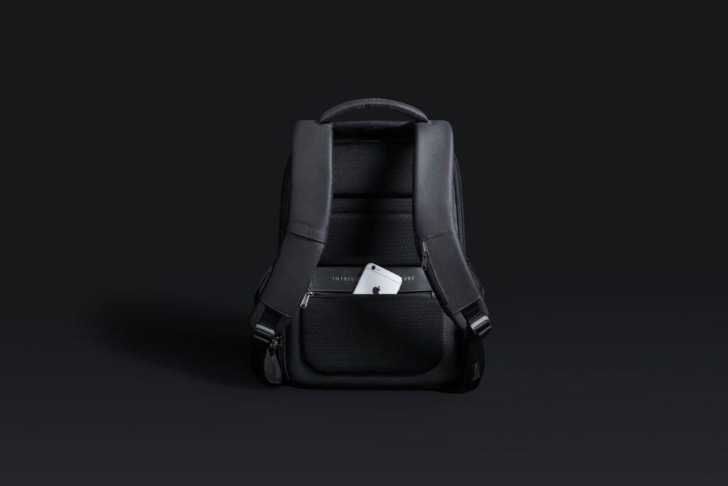 Рюкзак HiPack 43х33х16 см, черный — Сумки женские с логотипом