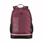 Рюкзак WENGER Collegiate Quadma 16”, красный, 100% полиэстер, 33х17х43 см, 22 л — Сумки женские с логотипом