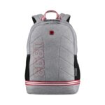 Рюкзак WENGER Collegiate Quadma 16”, серый, 100% полиэстер, 33х17х43 см, 22 л — Сумки женские с логотипом