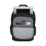 Рюкзак WENGER Quadma 16», черный, полиэстер, 33x17x43 см, 22 л — Сумки женские с логотипом