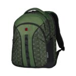 Рюкзак WENGER Sun 16», зеленый со светоотражающим принтом, полиэстер, 35x27x47 см, 27 л — Сумки женские с логотипом