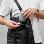 Шоппер Superbag Bubble, стёганый, с магнитной кнопкой (черный) — Сумки женские с логотипом