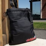 Шоппер Superbag Bubble, стёганый, с магнитной кнопкой (черный) — Сумки женские с логотипом