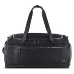 Сумка дорожная BUGATTI Nero, черная, нейлон 1680D/кожа, 58х27х30 см — Сумки женские с логотипом